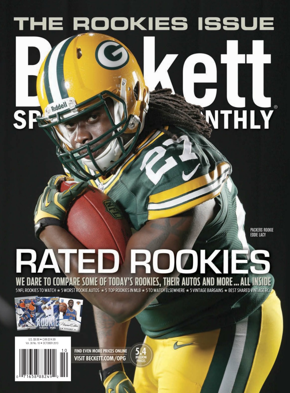 Sports Card Monthly Magazine Preview Pages
