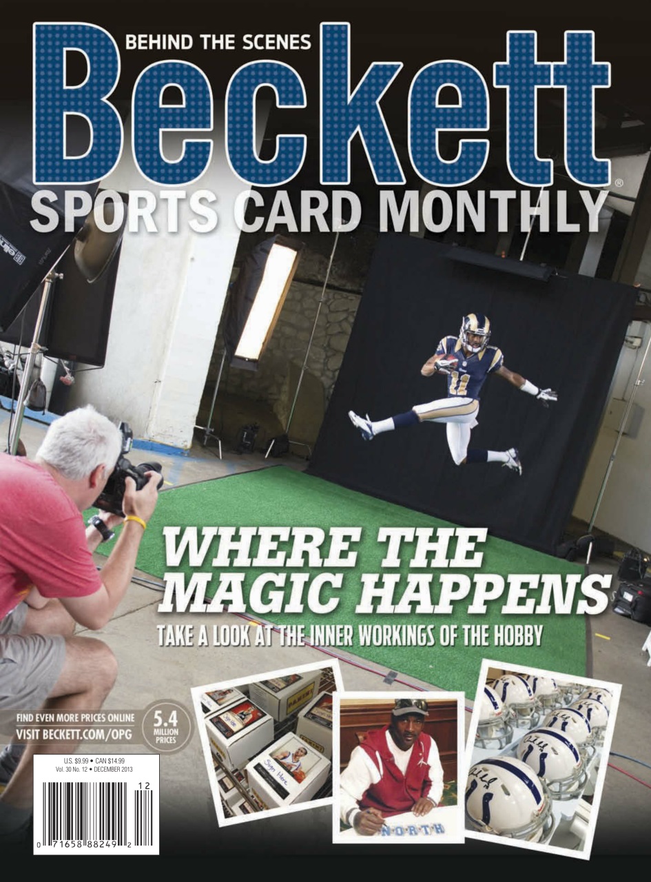 Sports Card Monthly Magazine Preview Pages