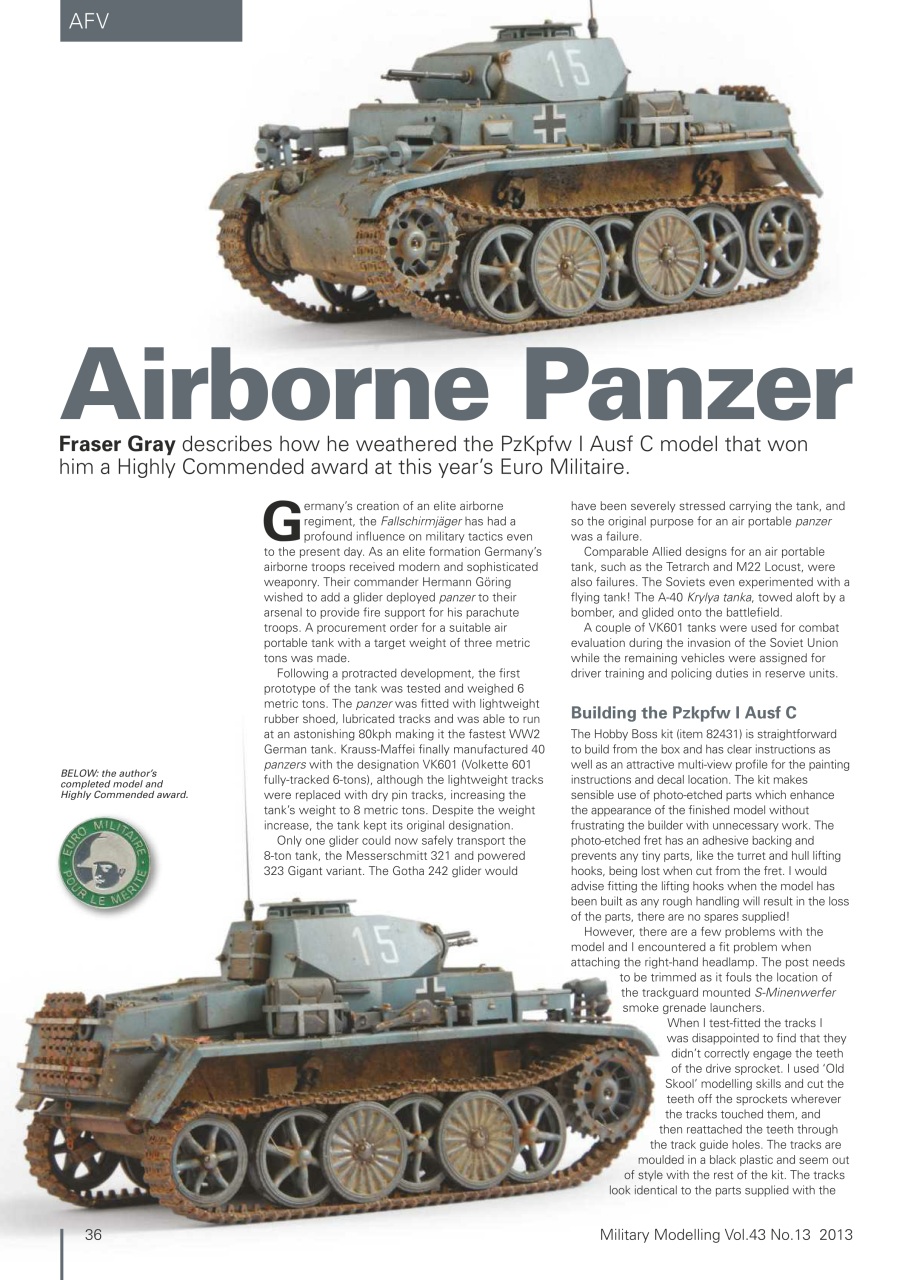 Military Modelling International Magazine Preview Pages