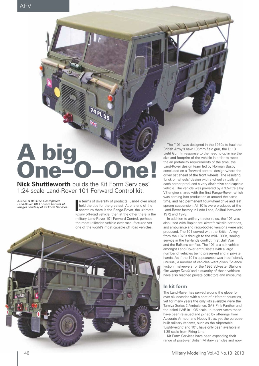 Military Modelling International Magazine Preview Pages