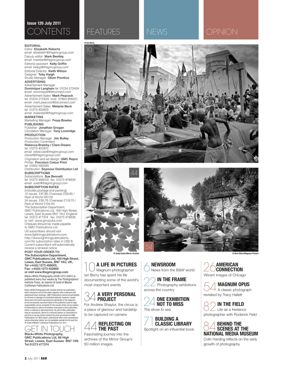 Black+White Photography Preview Pages