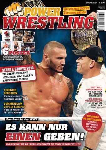 Power-Wrestling issue Januar 2014
