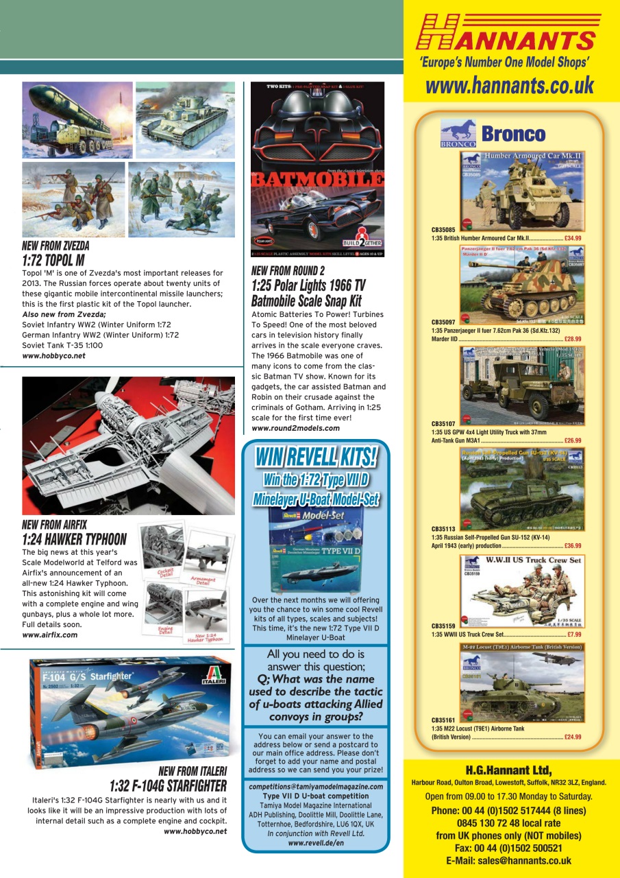Tamiya Model Magazine Preview Pages