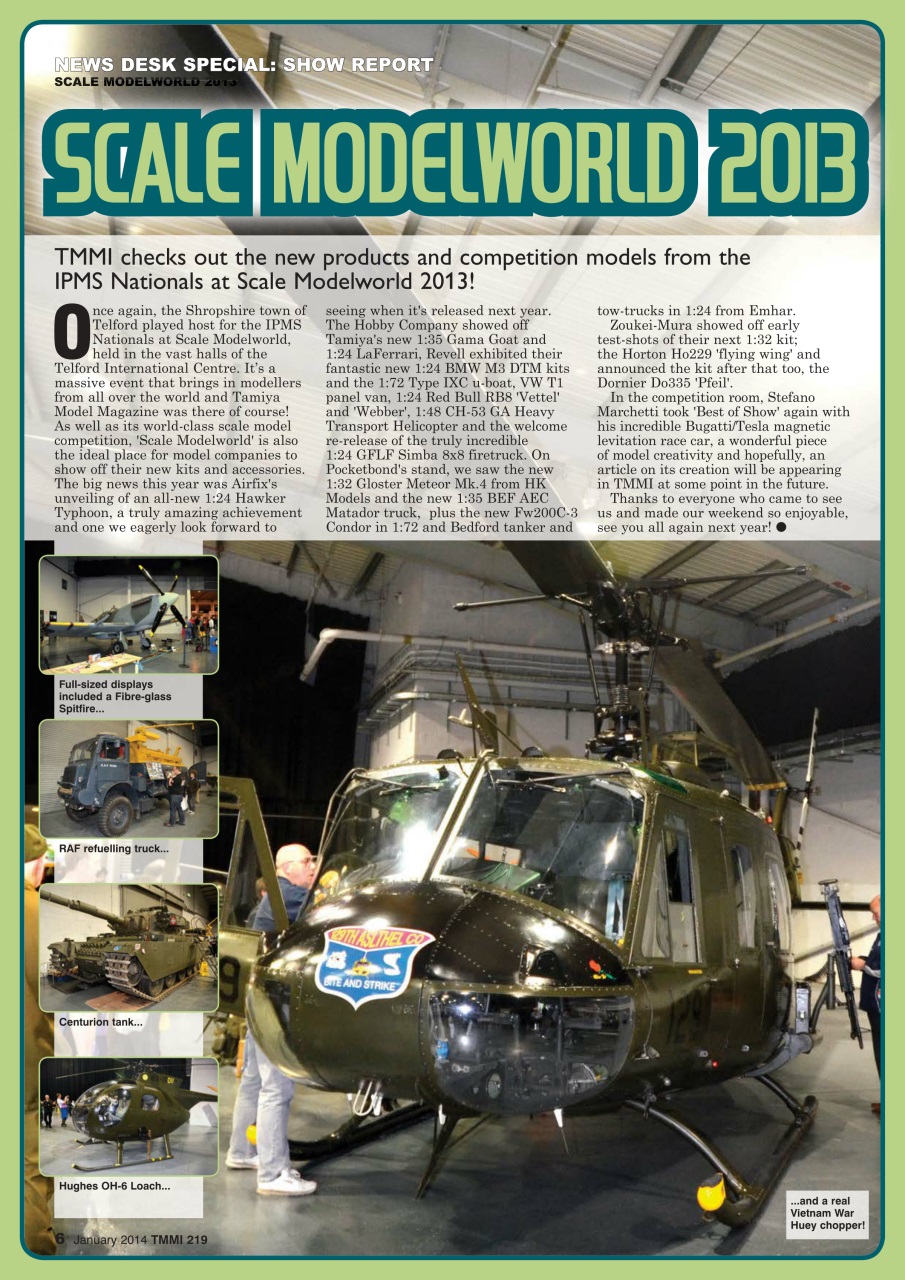 Tamiya Model Magazine Preview Pages