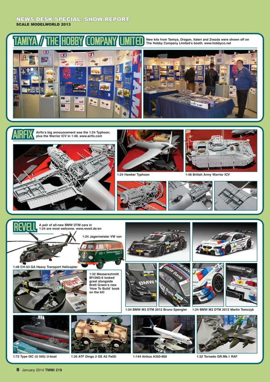 Tamiya Model Magazine Preview Pages