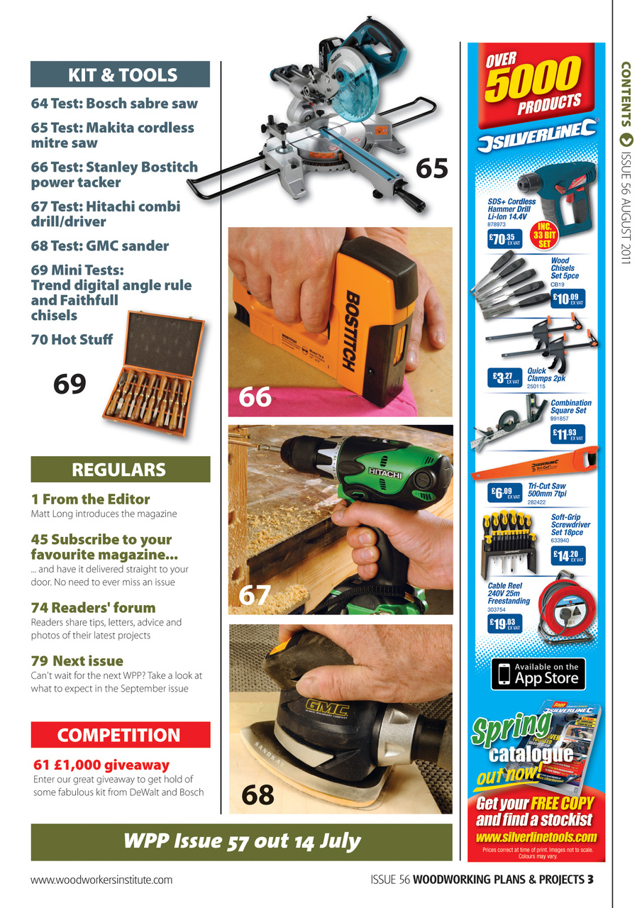 Woodworking Crafts Magazine Preview Pages
