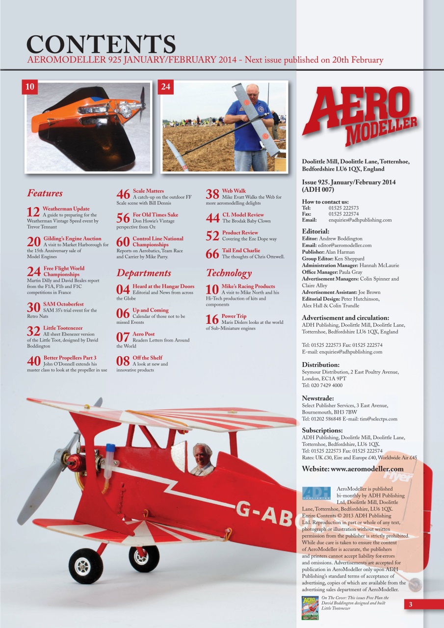 AeroModeller Preview Pages