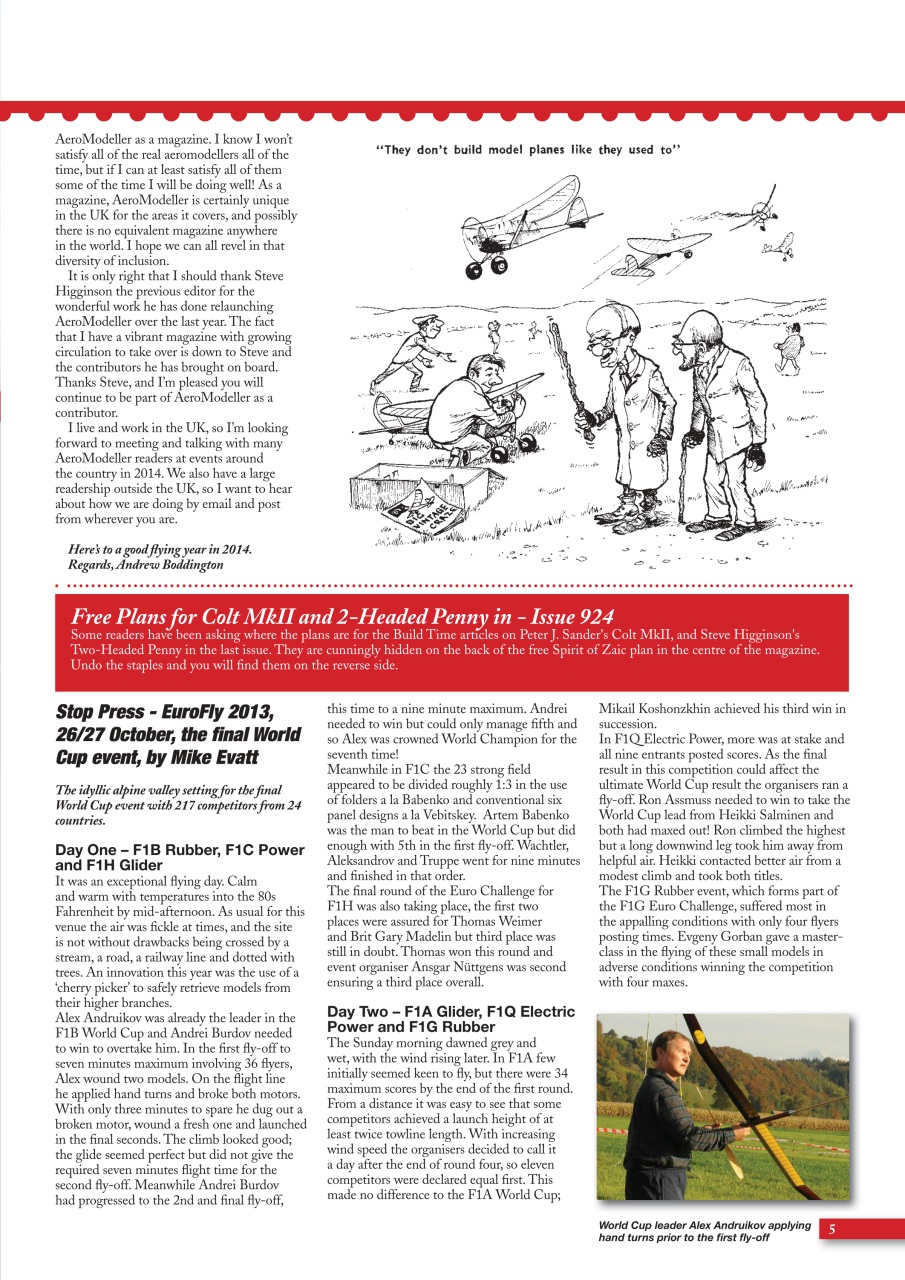 AeroModeller Preview Pages