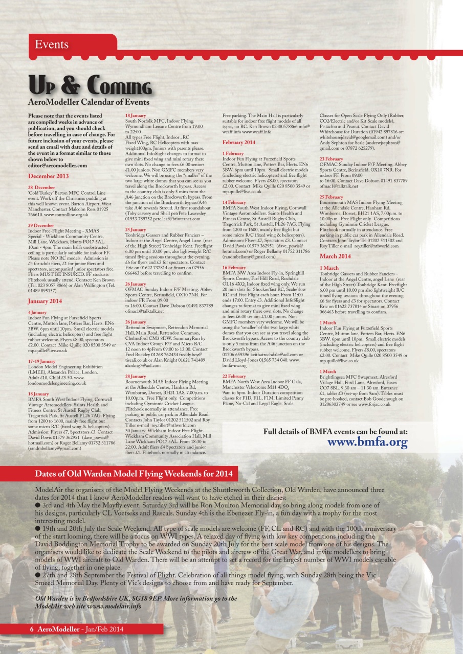 AeroModeller Preview Pages