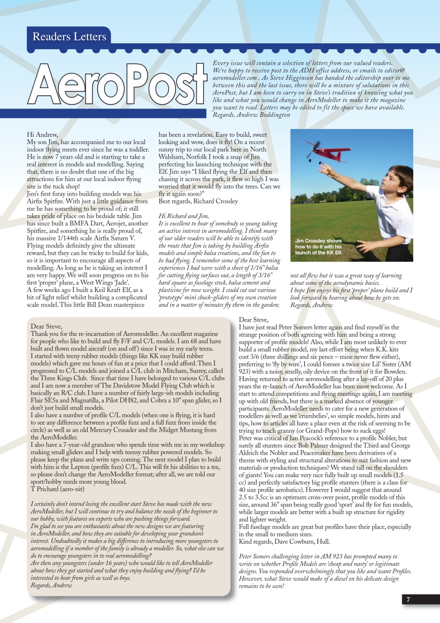 AeroModeller Preview Pages