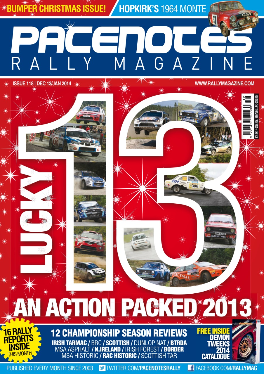 Pacenotes Rally magazine Preview Pages