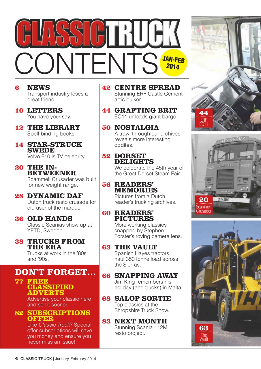 Classic Truck (OLD) Preview Pages