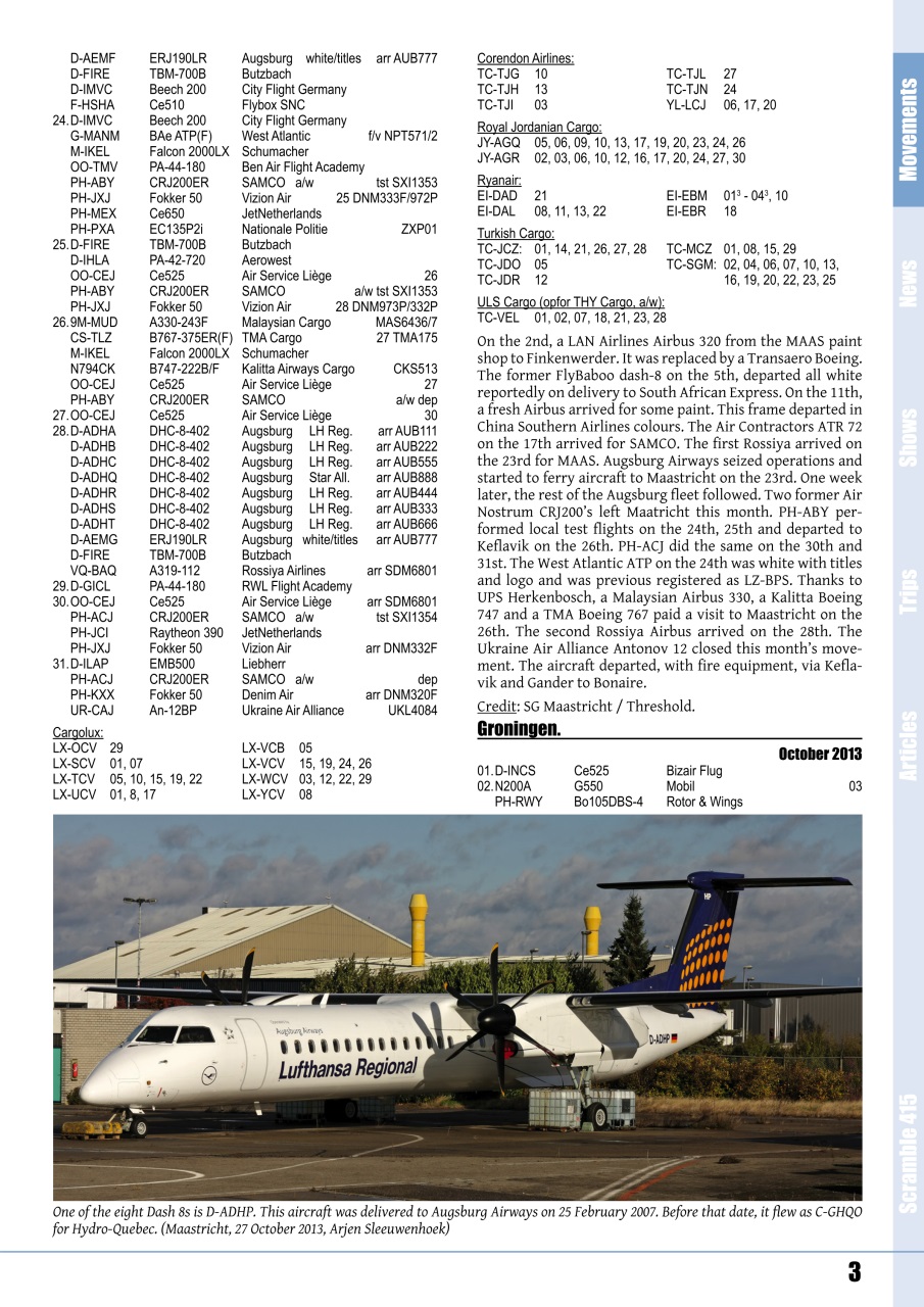 Scramble Magazine Preview Pages