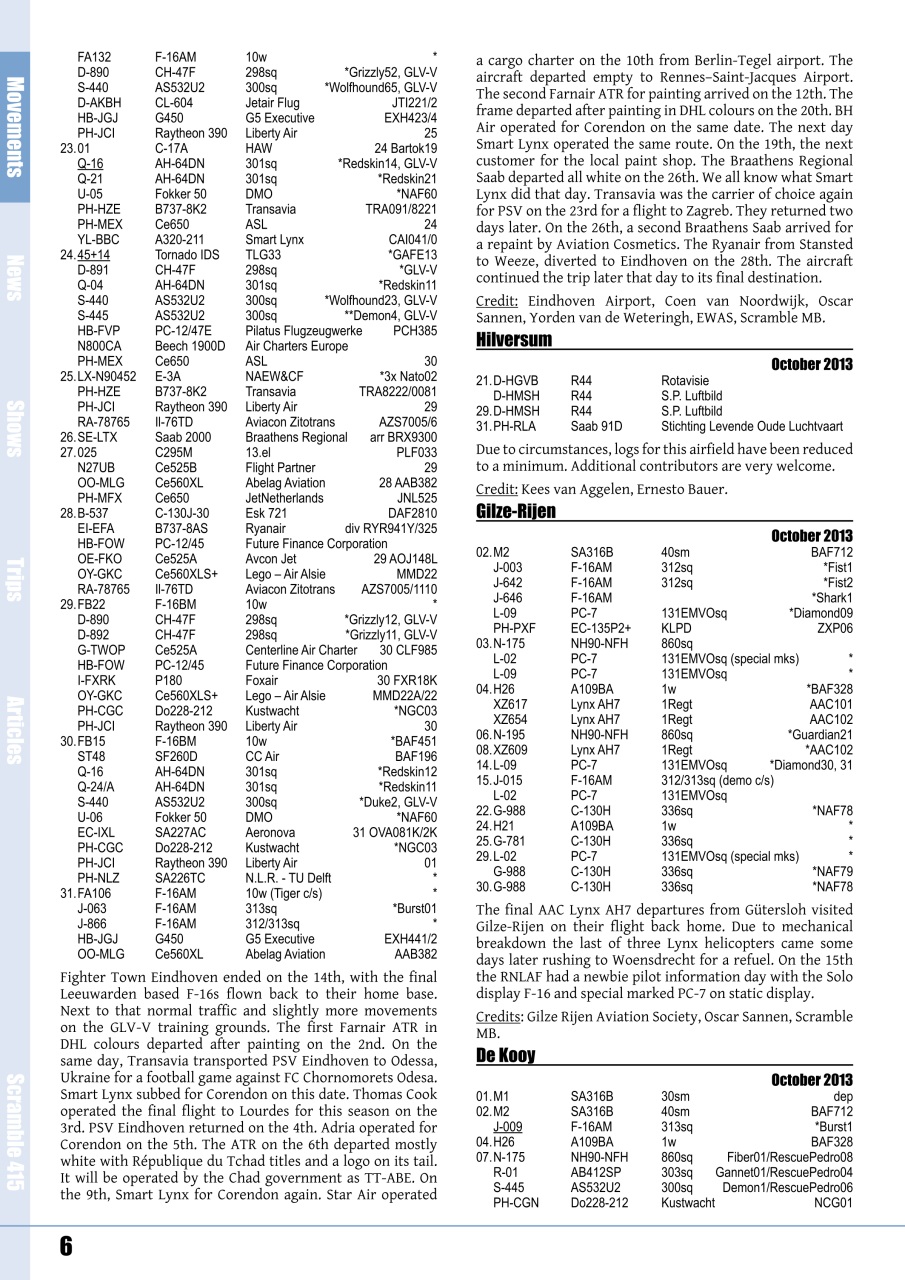 Scramble Magazine Preview Pages