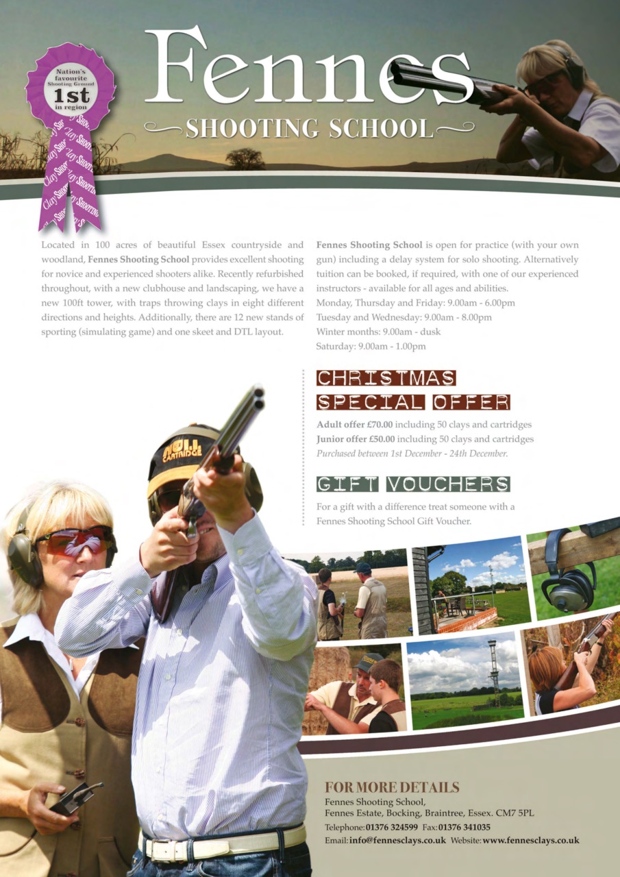 Clay Shooting Preview Pages