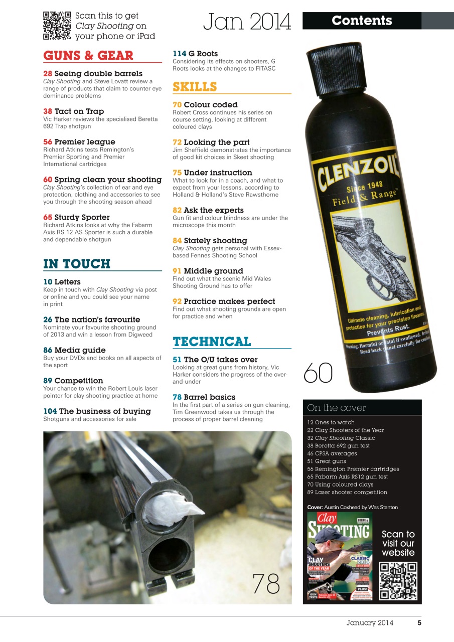 Clay Shooting Preview Pages