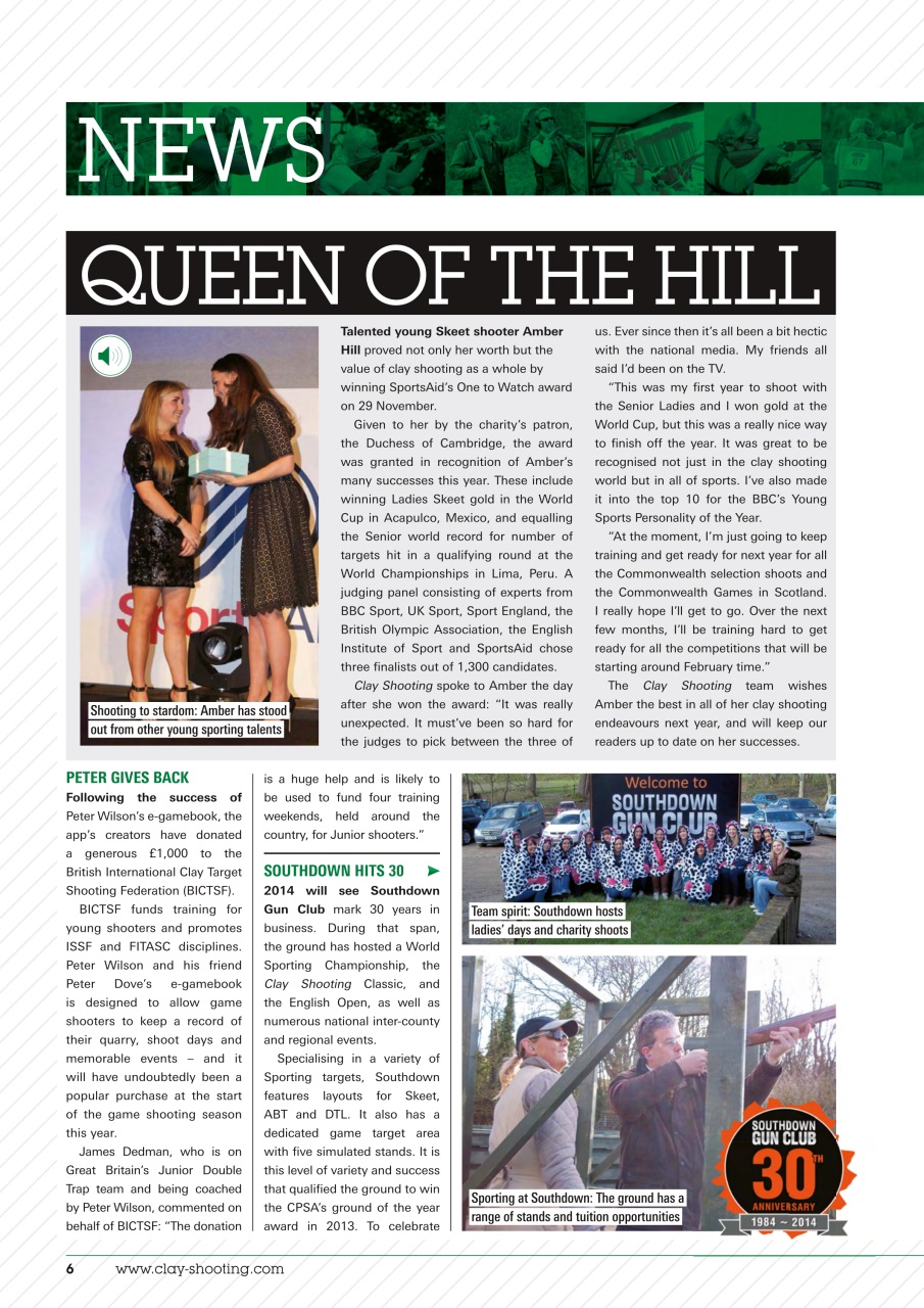 Clay Shooting Preview Pages