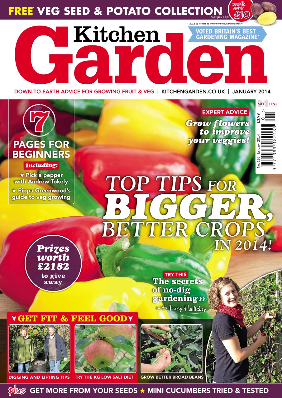 Kitchen Garden Magazine Preview Pages