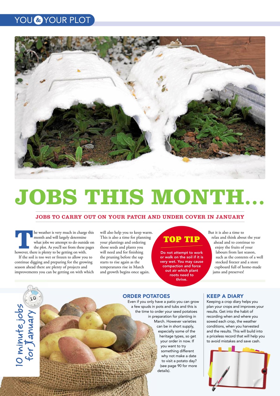 Kitchen Garden Magazine Preview Pages