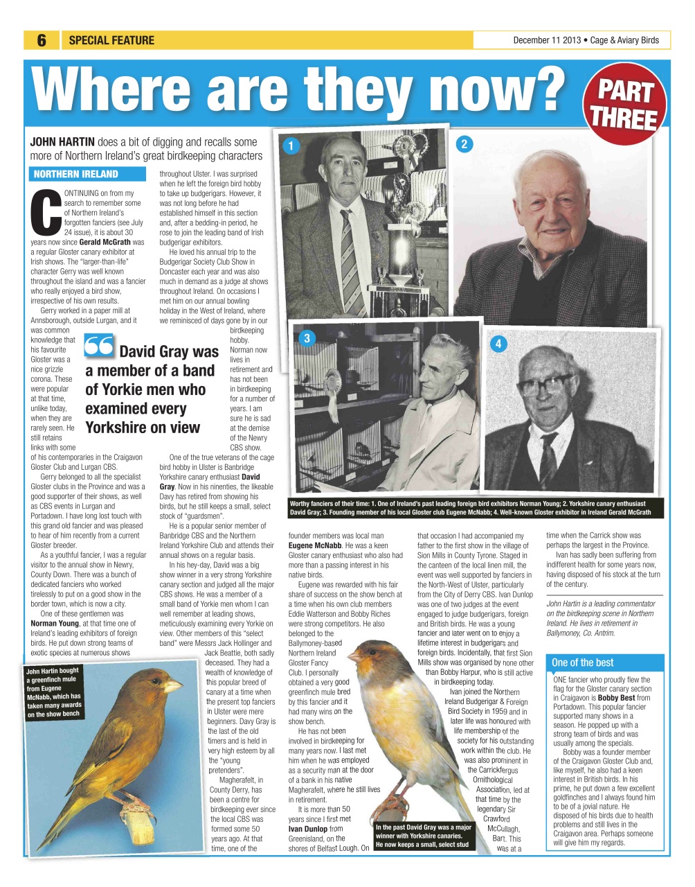 Cage & Aviary Birds Preview Pages