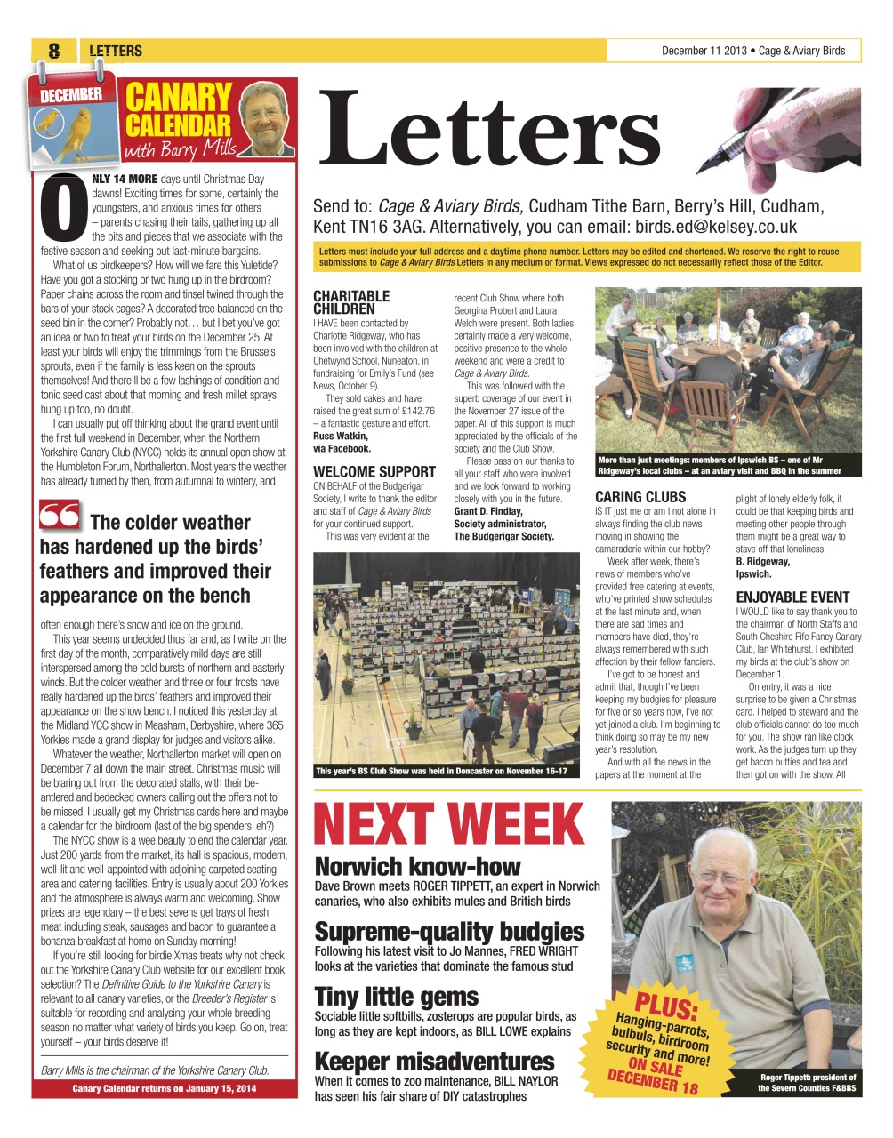 Cage & Aviary Birds Preview Pages