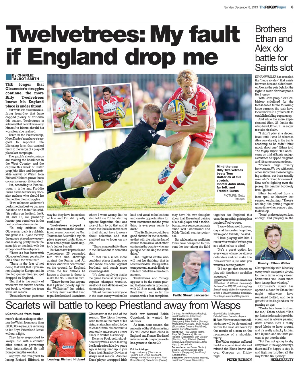 The Rugby Paper Preview Pages