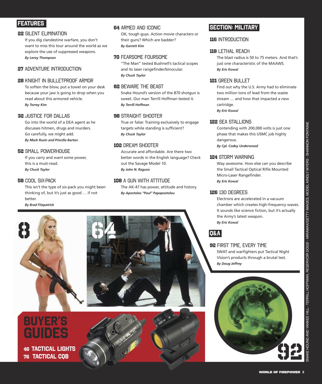 World of Fire Power Preview Pages