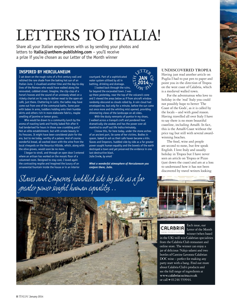 Italia! Preview Pages