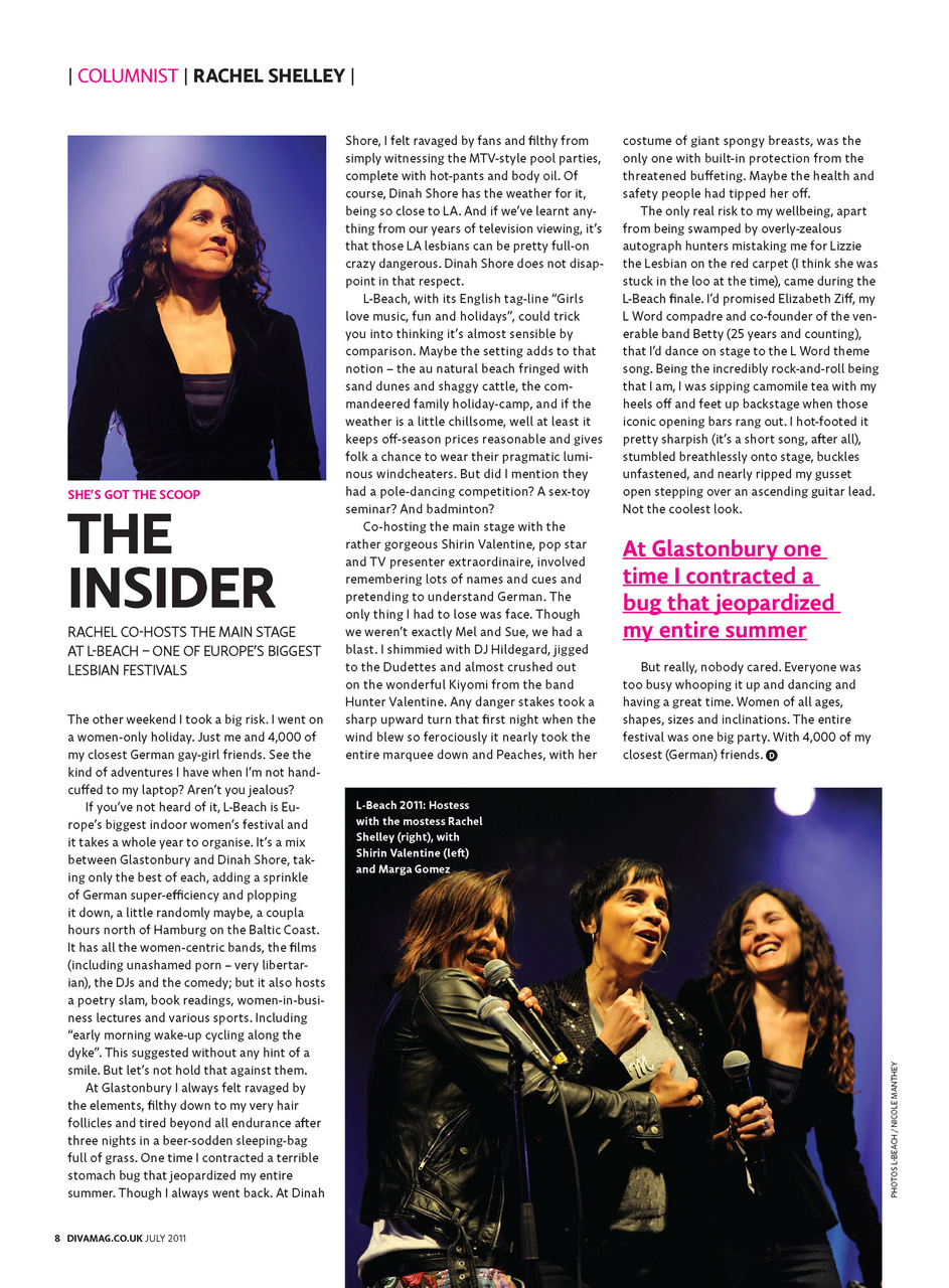 DIVA Magazine Preview Pages