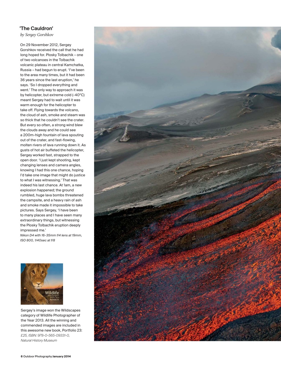 Outdoor Photography Preview Pages