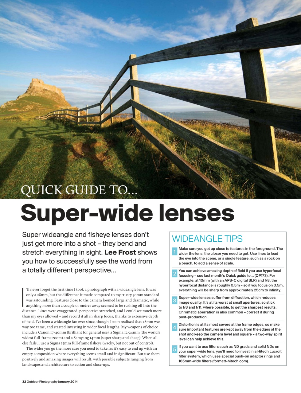 Outdoor Photography Preview Pages