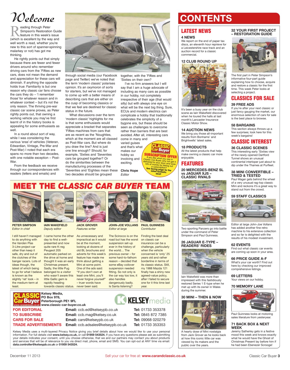 Classic Car Buyer Preview Pages