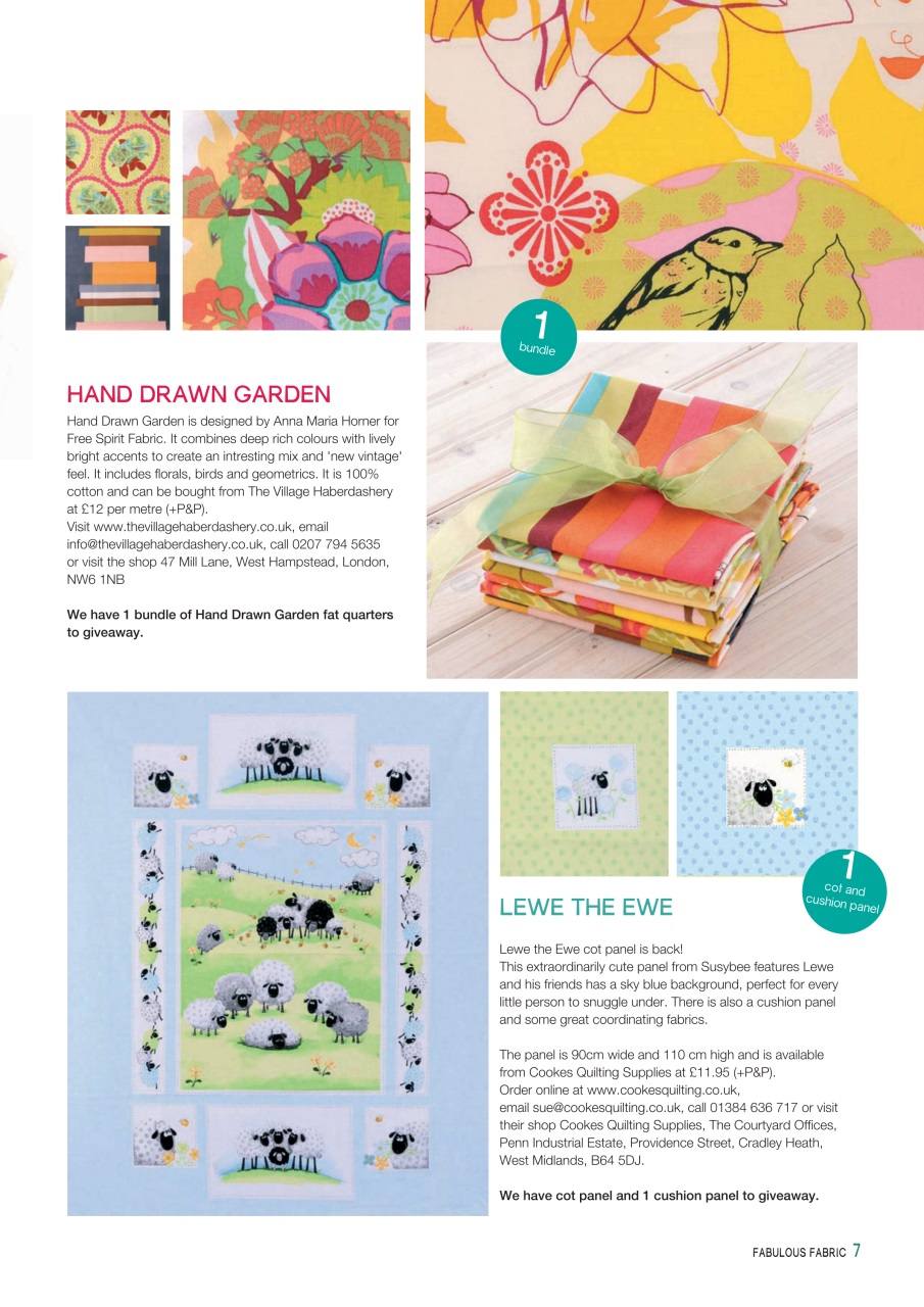 Patchwork and Quilting Preview Pages