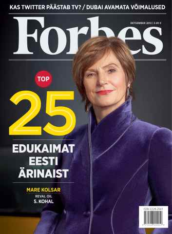 Forbes Estonia issue Forbes Dec'13