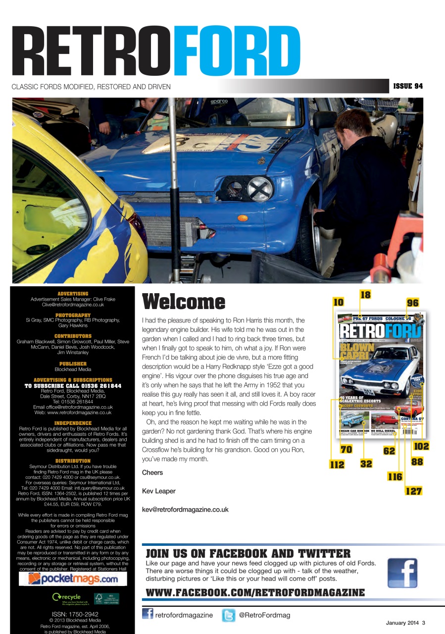 Retro Ford Preview Pages
