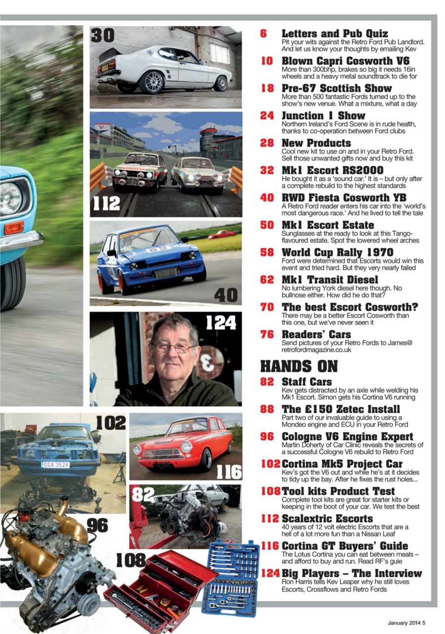 Retro Ford Preview Pages