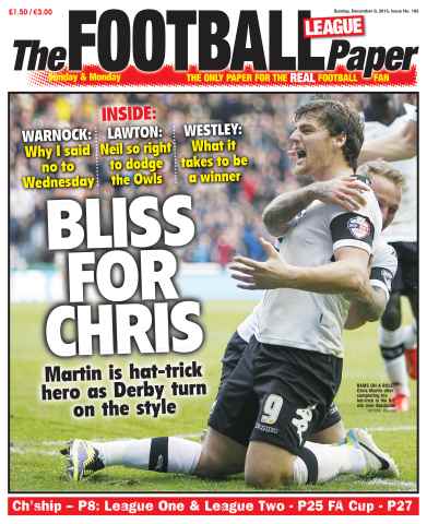 The Football League Paper issue 8th December 2013