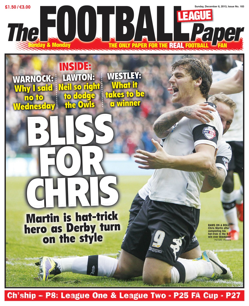 The Football League Paper Preview Pages