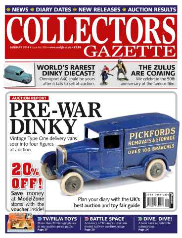 Collectors Gazette issue January 2014
