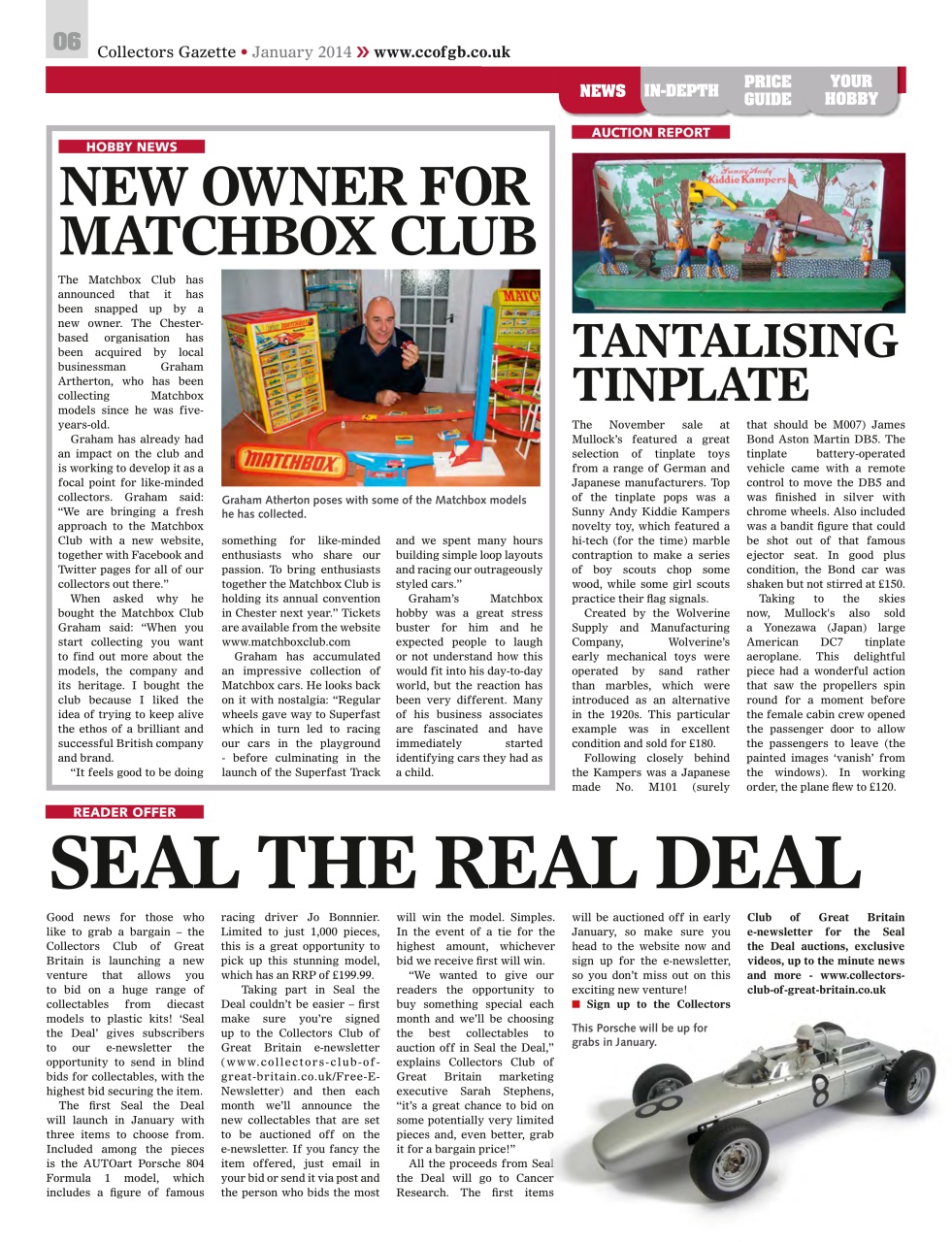 Collectors Gazette Preview Pages