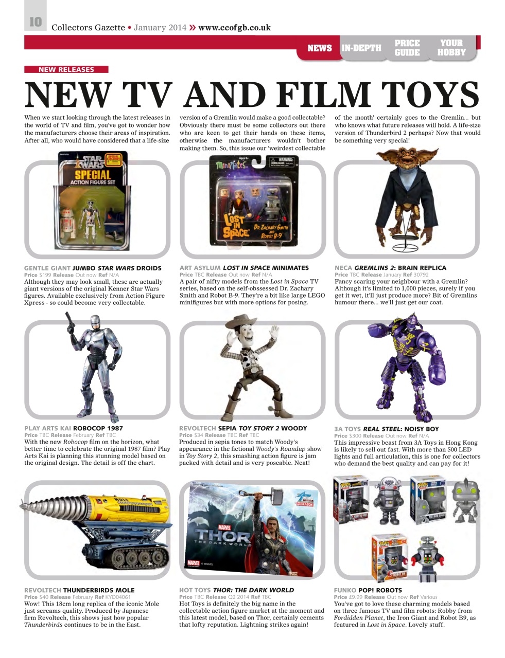 Collectors Gazette Preview Pages