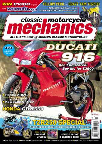 Classic Motorcycle Mechanics issue January 2014 CMM