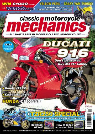 Classic Motorcycle Mechanics issue 