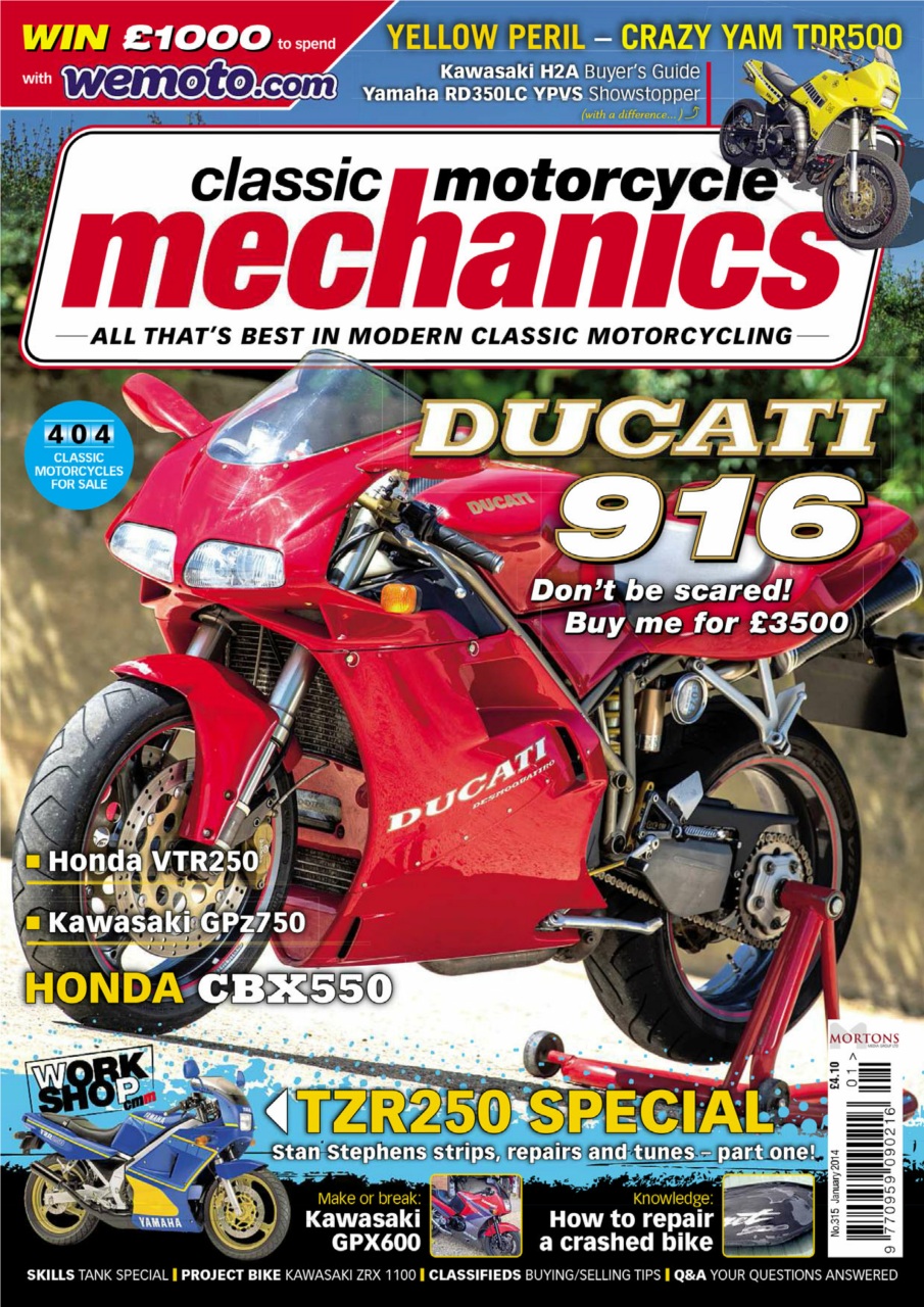 Classic Motorcycle Mechanics Preview Pages