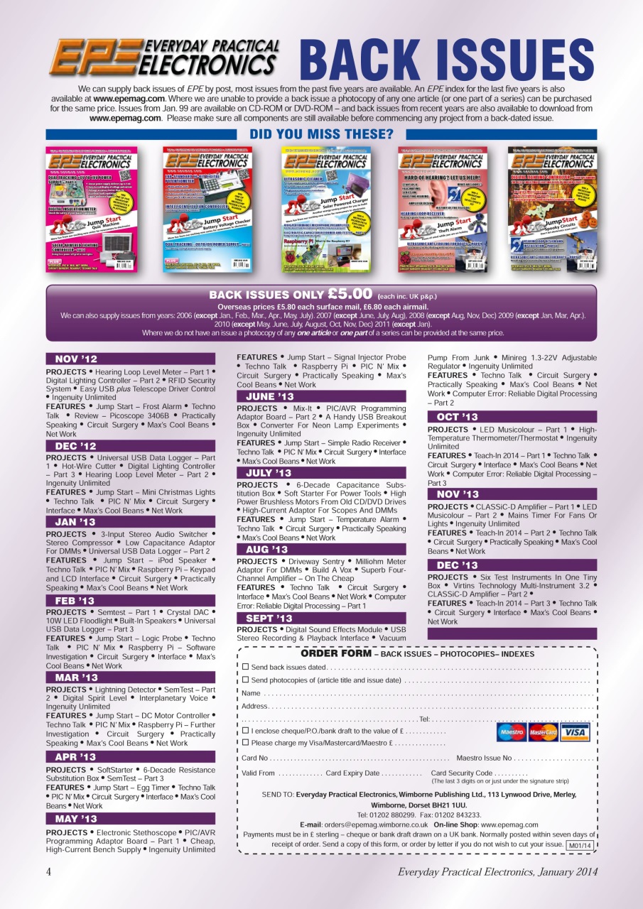 Practical Electronics Preview Pages