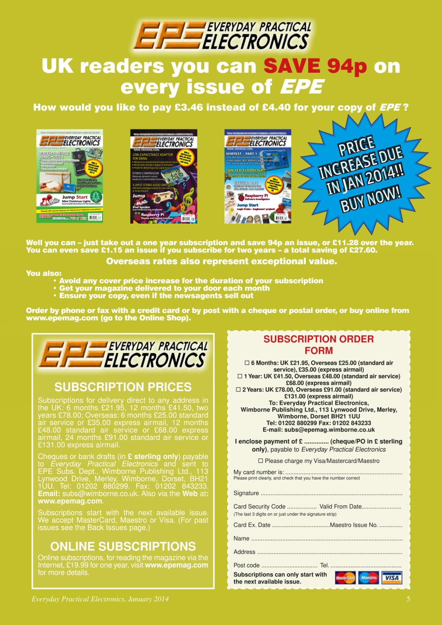 Practical Electronics Preview Pages