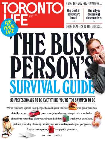 Toronto Life issue JANUARY 2014