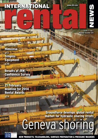 International Rental News issue November-December 2013