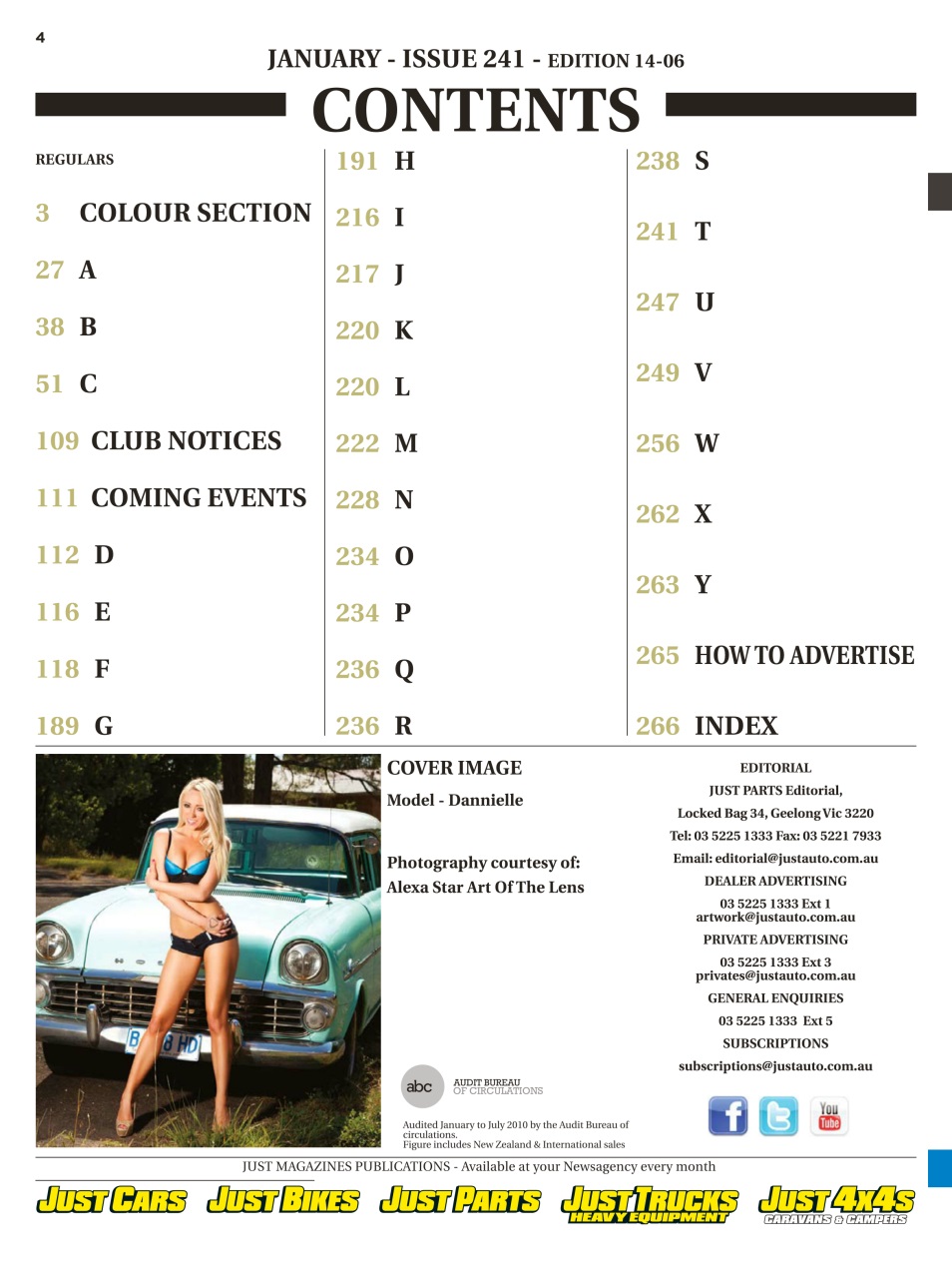 JUST PARTS Preview Pages