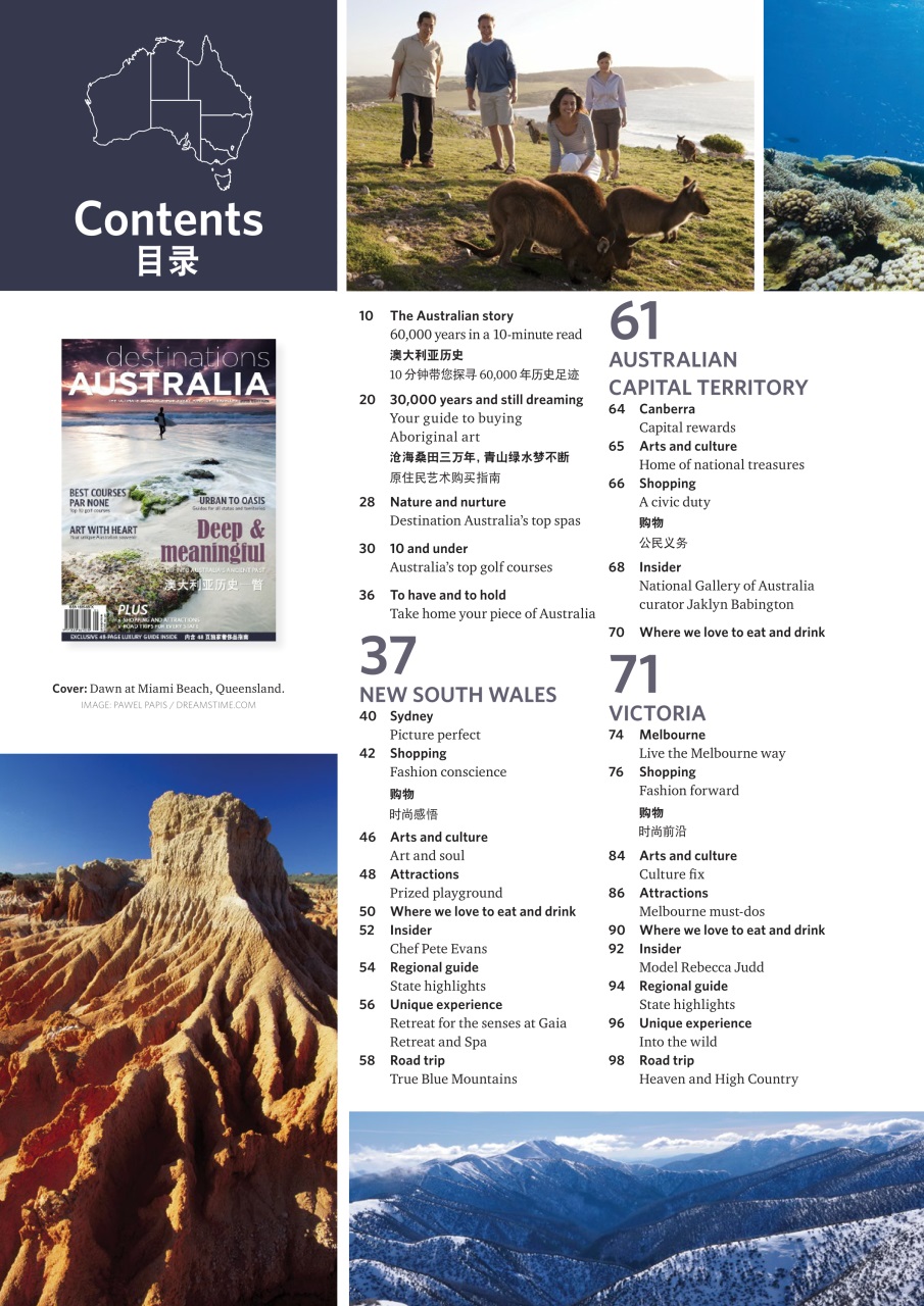 Destinations Series Preview Pages